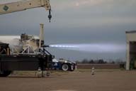 Methane engine sled test 2009-02-14